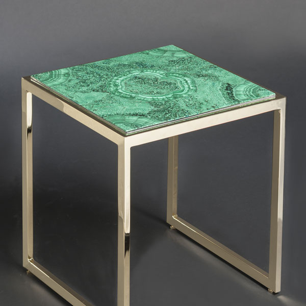 2468 Malachite Side Table